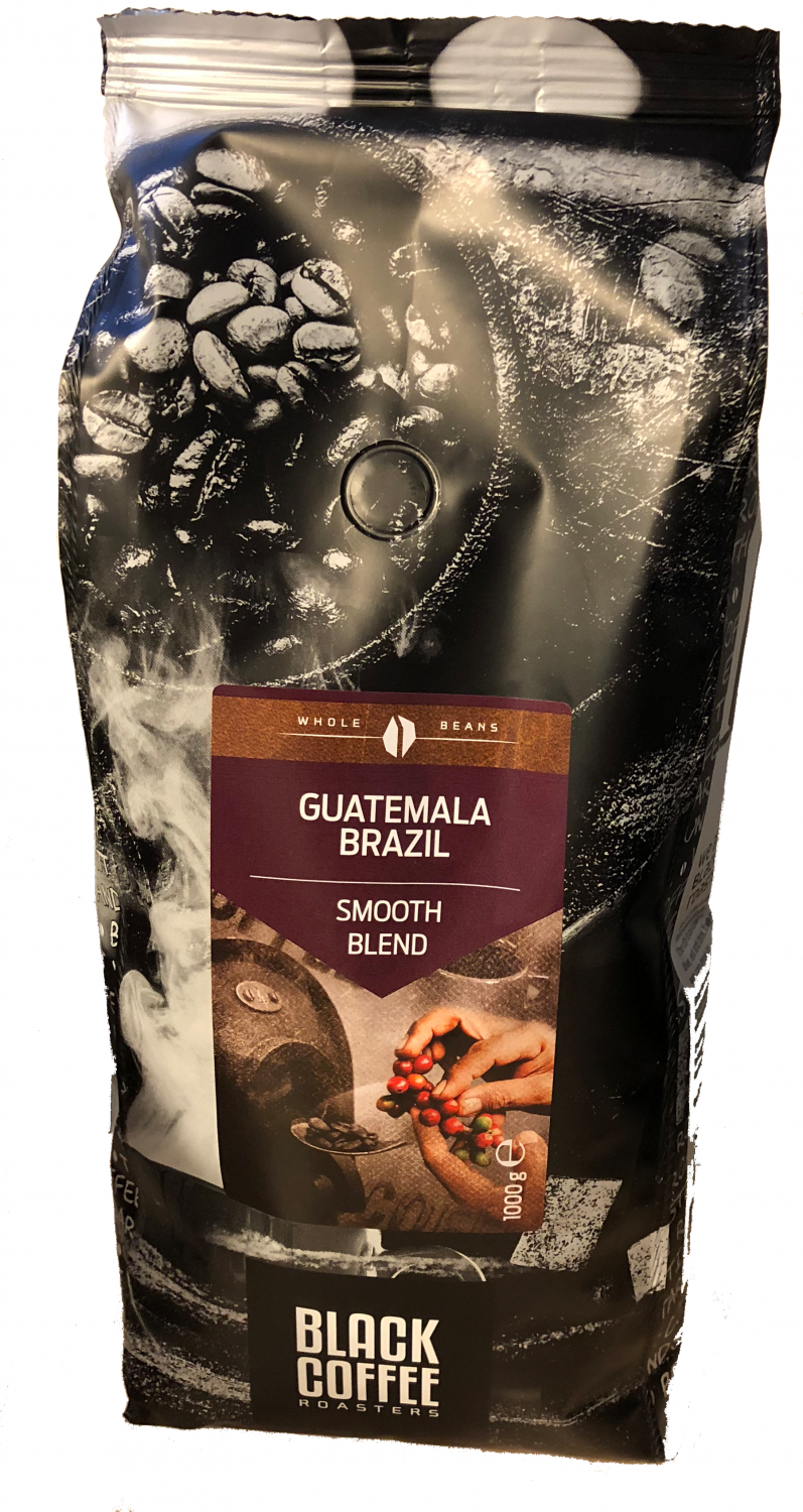 Black Coffee Roasters Smooth Blend 1 kg. hele kaffebønner Hele