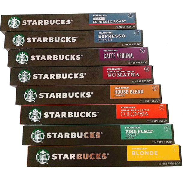 Starbucks® startpakke til Nespresso® - Starbucks® til Nespresso